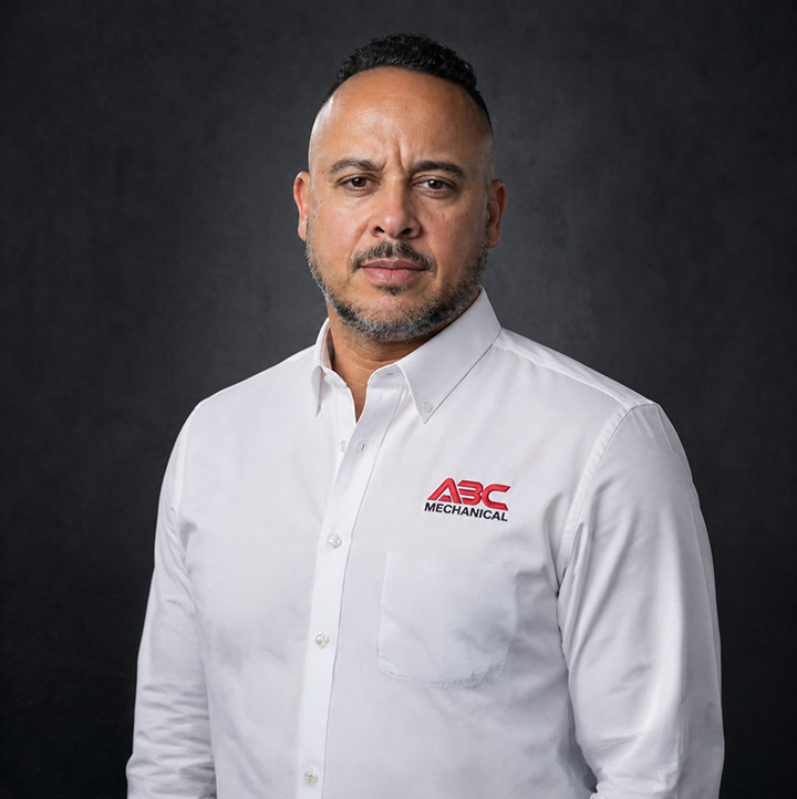 Rey Rivera, General Manager of ABC Mechanical